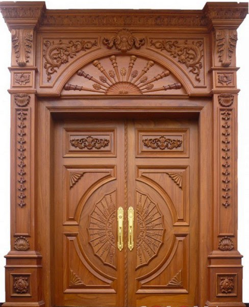 10 mẫu cửa gỗ cổ điển đẹp và sang trọng nhất