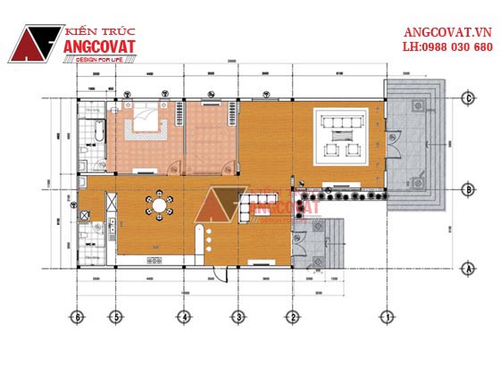 Các mẫu thiết kế, cải tạo, xây dựng nhà cấp 4 đẹp 11