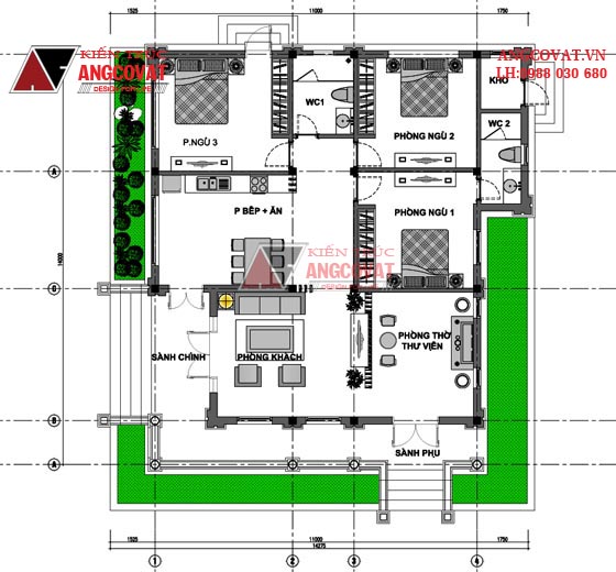 Các mẫu thiết kế, cải tạo, xây dựng nhà cấp 4 đẹp 9