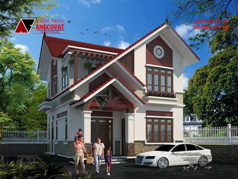 xây nhà 2 tầng 80m2 giá rẻ