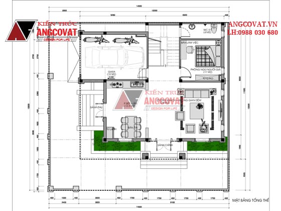 Mẫu biệt thự 10x12m 2 tầng kiến trúc Pháp cổ điển 4