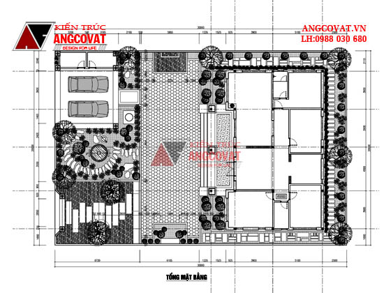 Thiết kế nhà 1 tầng ở quê 16x10m giá 800 triệu đẹp mê ly 2