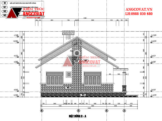 Thiết kế nhà 1 tầng ở quê 16x10m giá 800 triệu đẹp mê ly 7