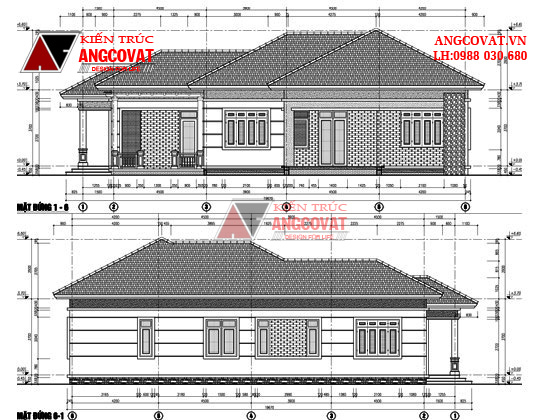 Xây nhà 900 triệu 1 tầng 160m2 mái thái hiện đại ở Nghệ An 11